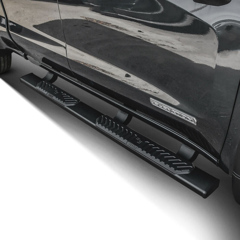 Westin 28-51265 R5 Nerf Step Bars for 2019-2026 Chevrolet Silverado GMC Sierra Double Cab Black