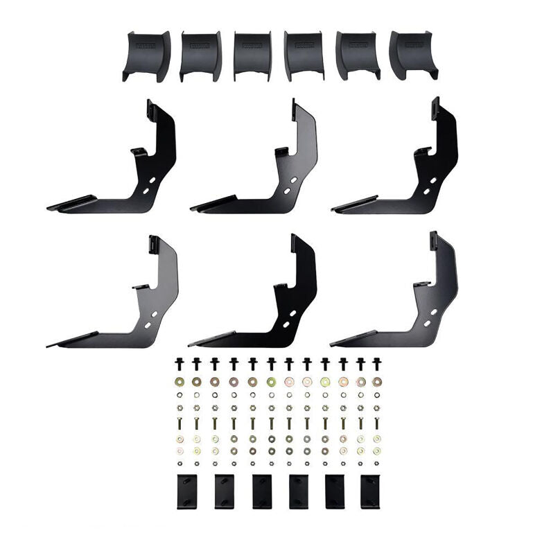 Westin 28-51275 R5 Nerf Step Bars for 2019-2026 Chevrolet Silverado/Sierra 1500 Crew Cab Black