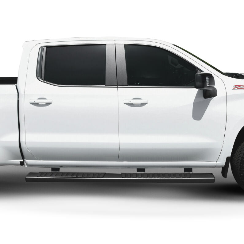 Westin 28-71275 R7 Nerf Step Bars for 2019-2026 Chevrolet Silverado/Sierra 1500 Crew Cab Black