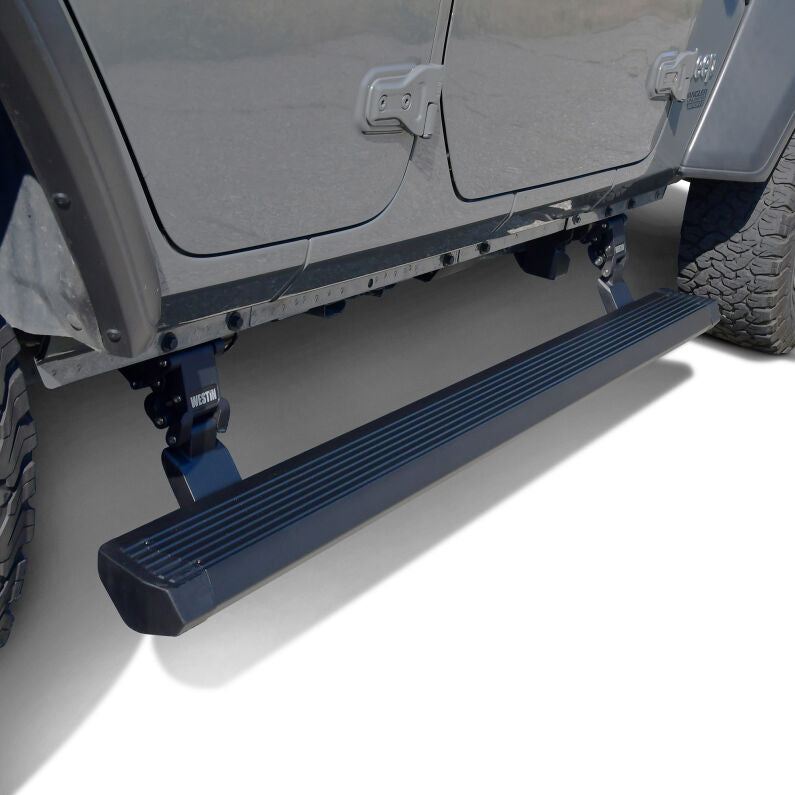Westin 29-24065 Pro-e Running Boards for 2018-2025 Jeep Wrangler JL Unlimited 4-Door Textured Black