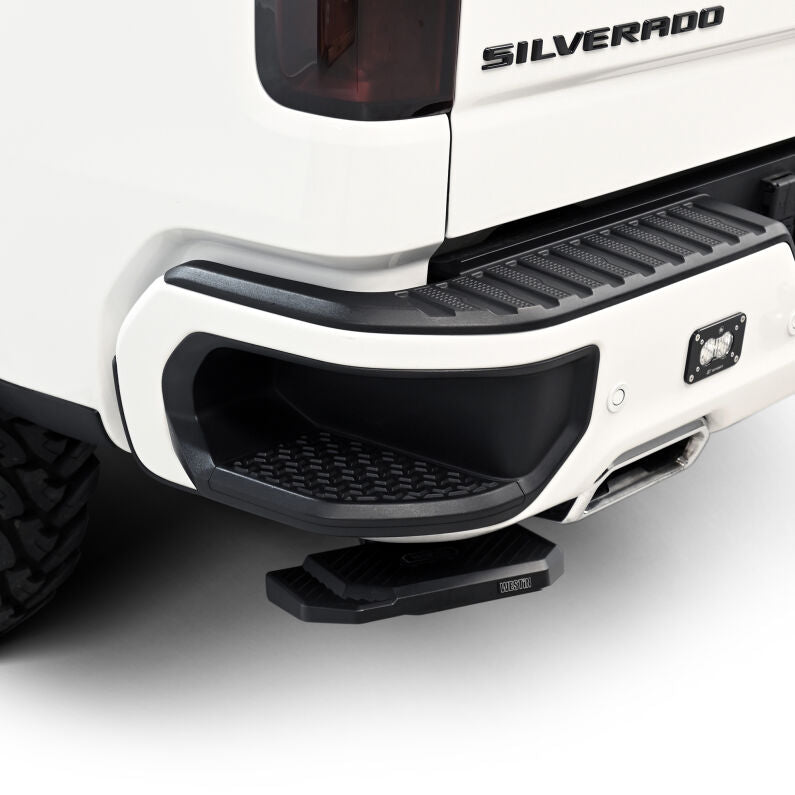 Westin 29-40005 Manual Retractable Bed Step for 2019-2026 Chevrolet GMC Silverado Sierra 1500 Black