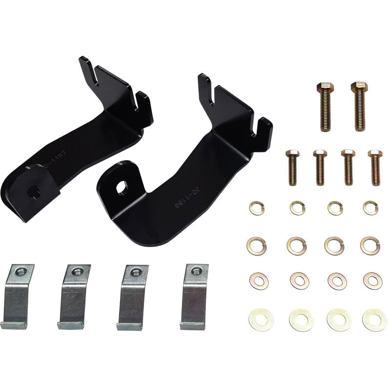 Westin 30-1185 Safari Light Bar Mount Kit for 2002-2005 Ford Explorer 4-Door Black