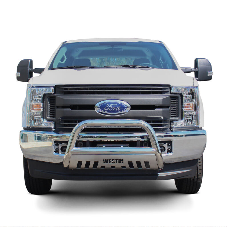 Westin 31-5370 E-Series Bull Bar for 2011-2016 Ford F-250 / F-350 / F-450 / F-550 Super Duty Stainless Steel