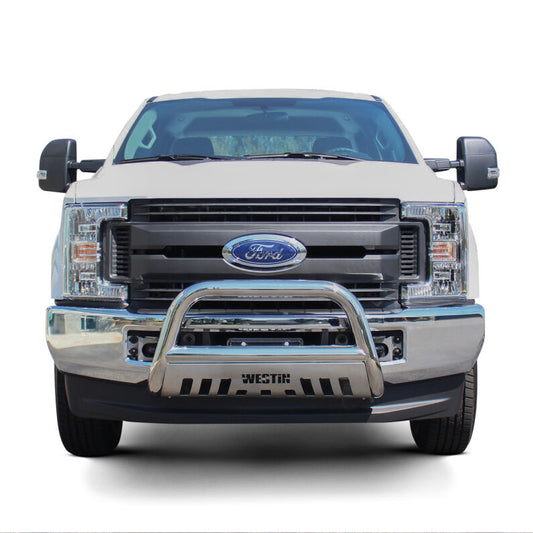 Westin 31-5370 E-Series Bull Bar for 2011-2016 Ford F-250 / F-350 / F-450 / F-550 Super Duty Stainless Steel