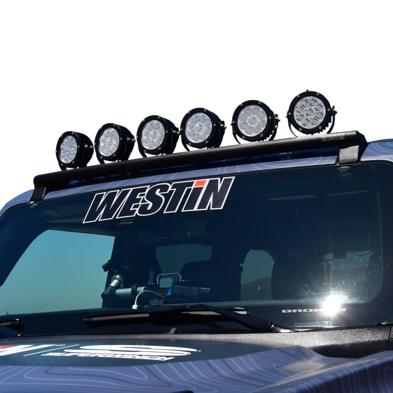 Westin 37-711255 XTS Overhead Light Mount for 2021-2026 Ford Bronco Textured Black