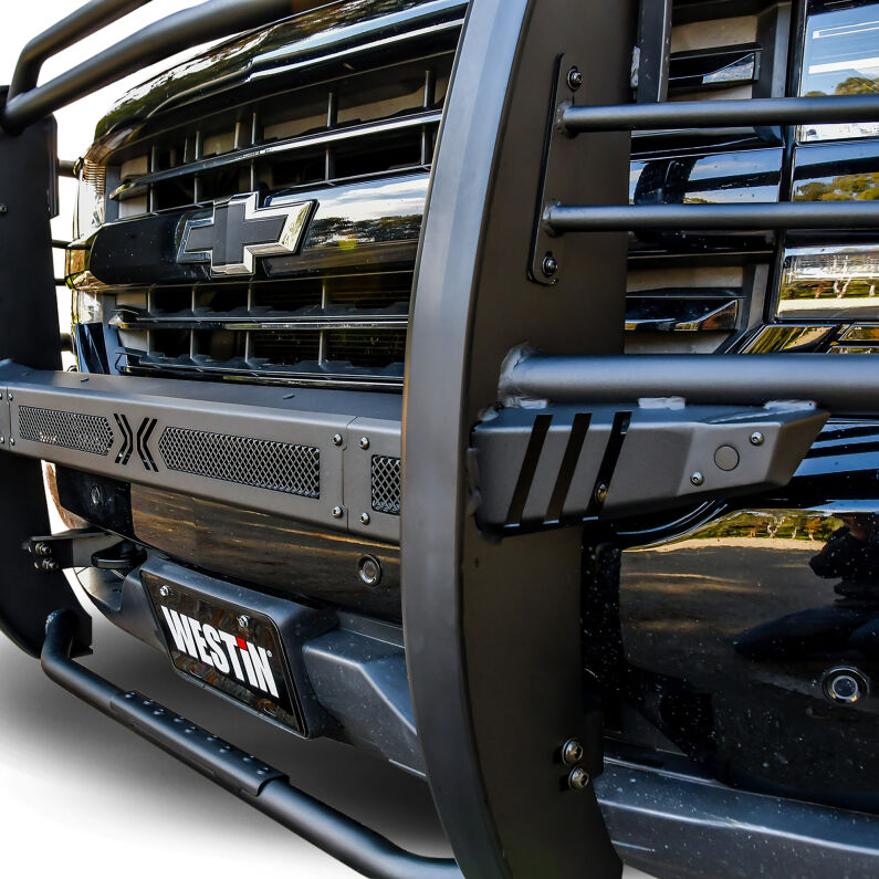 Westin 40-33875 Sportsman X Grille Guard for 2016-2019 Chevrolet Silverado 1500 Textured Black