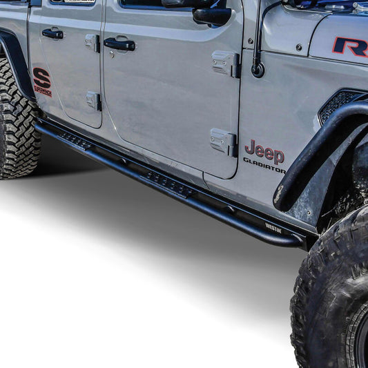 Westin 42-14165 Rock Slider for 2020-2026 Jeep Gladiator Textured Black