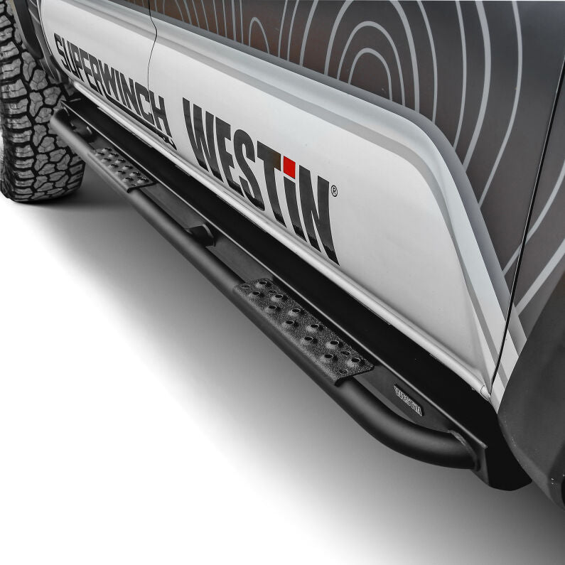 Westin 42-14205 Rock Slider for 2005-2023 Toyota Tacoma Textured Black