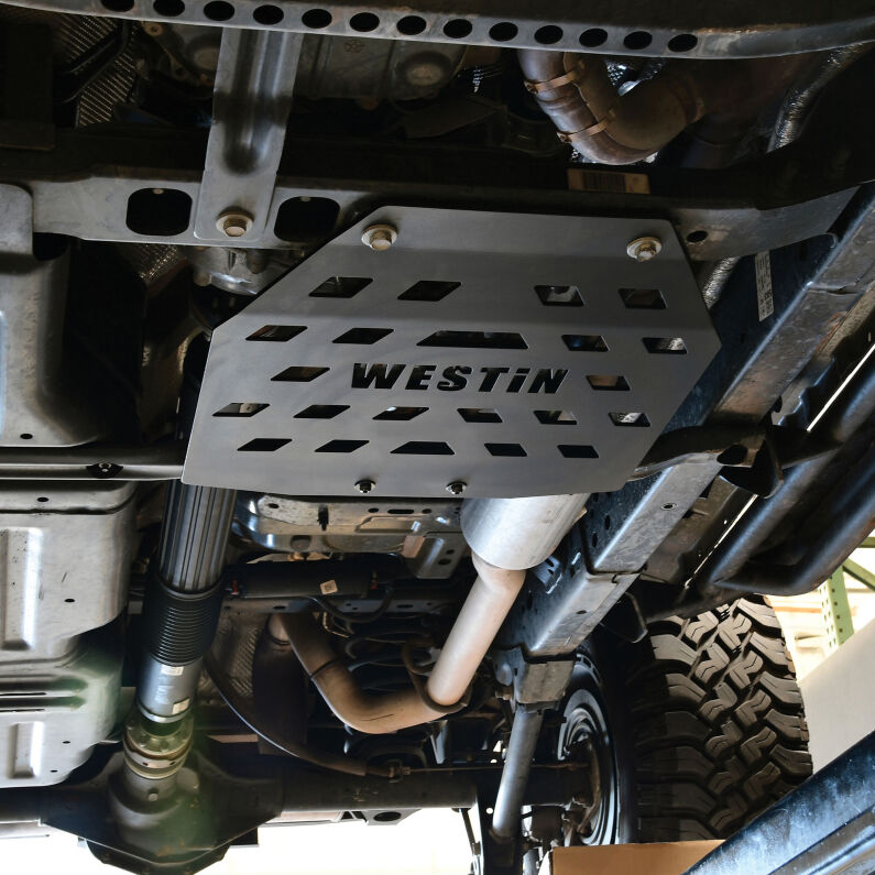 Westin 42-21085 Snyper Skid Plate for 2018-2026 Jeep Wrangler JL Transfer Case Textured Black