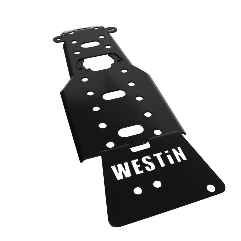 Westin 42-21125 Snyper Skid Plate for 2007-2011 Jeep Wrangler Transmission Pan Textured Black