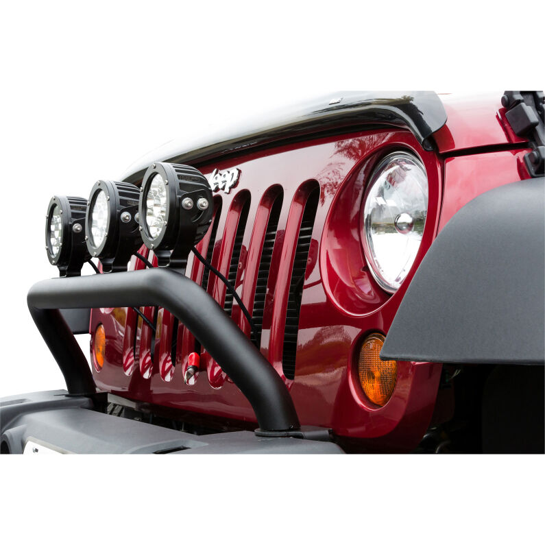 Westin 46-43635 Bull Bar/Light Bar Black Wrinkle for 2007-2018 Jeep
