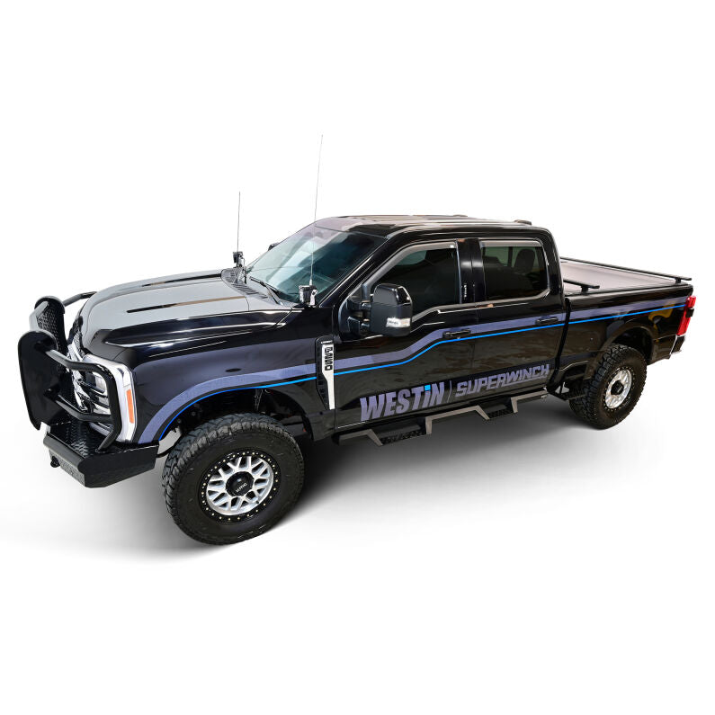 Westin 56-00335 HDX Drop Side Bed Step for 2023-2026 Ford F-250 F-350 F-450 F-550 Textured Black