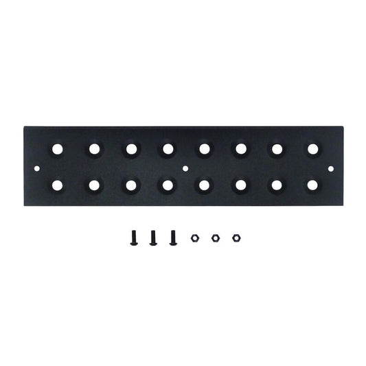 Westin 56-10001 Replacement service kit includes 15.5 inch die stamped step pad and fasteners Black