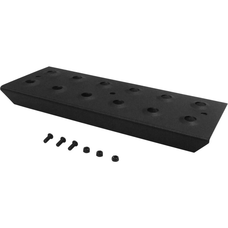 Westin 56-10002 Replacement service kit includes 11 inch die stamped step pad and fasteners Black