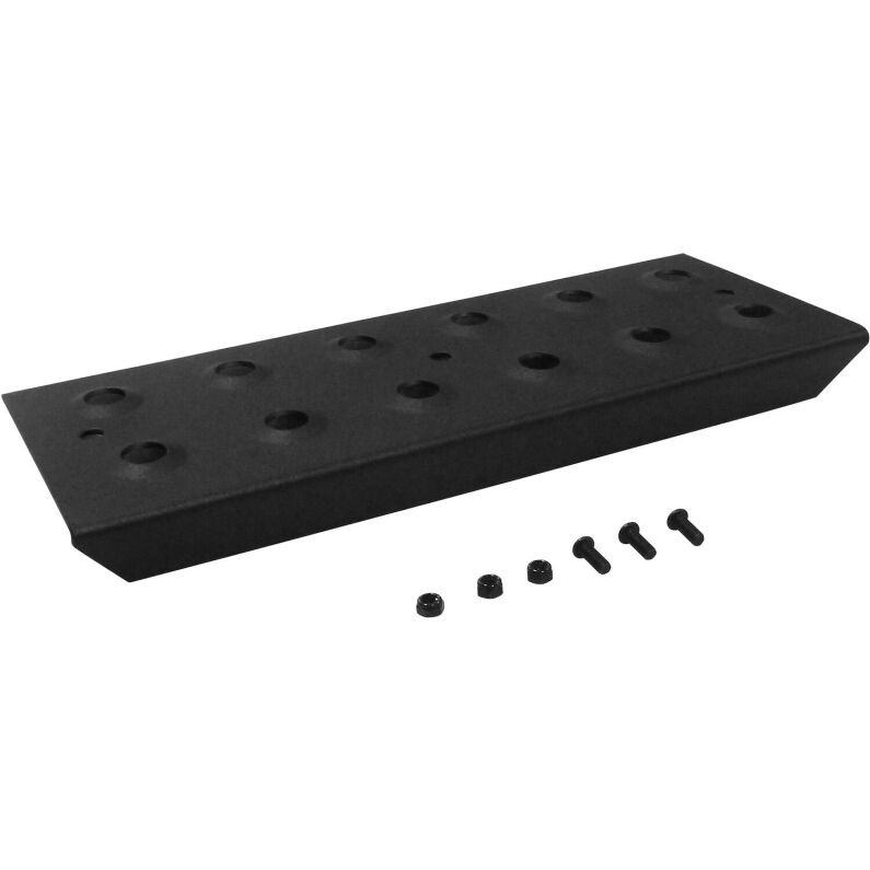 Westin 56-10002 Replacement service kit includes 11 inch die stamped step pad and fasteners Black
