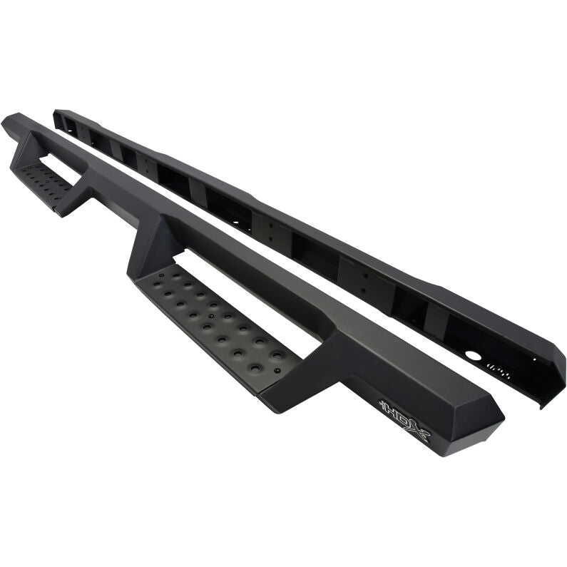 Westin 56-11335 HDX Drop Nerf Step Bars for 1999-2016 Ford F-250/350/450/550 Crew Cab Textured Black