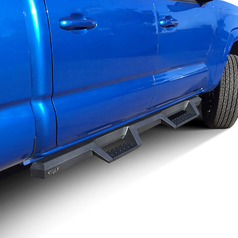 Westin 56-12775 HDX Drop Nerf Step Bars for 2005-2023 Toyota Tacoma Textured Black