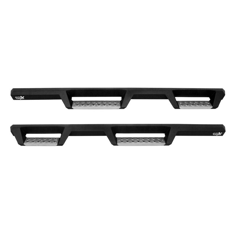 Westin 56-132952 HDX Stainless Drop Nerf Bars for 2007-2018 Jeep Wrangler JKU 4-Door. Textured Black