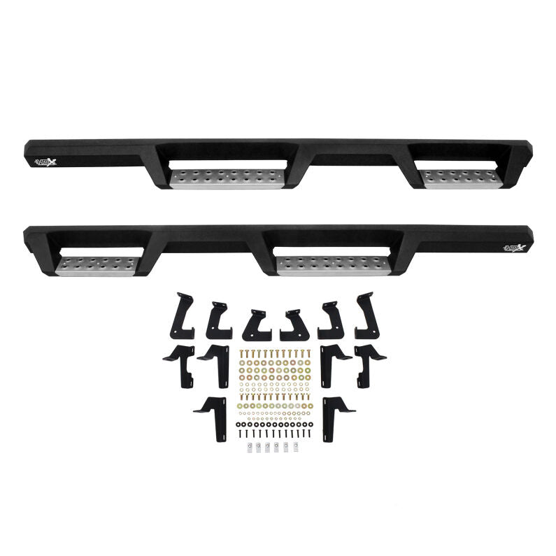 Westin 56-132952 HDX Stainless Drop Nerf Bars for 2007-2018 Jeep Wrangler JKU 4-Door. Textured Black