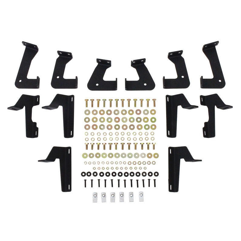 Westin 56-132952 HDX Stainless Drop Nerf Bars for 2007-2018 Jeep Wrangler JKU 4-Door. Textured Black