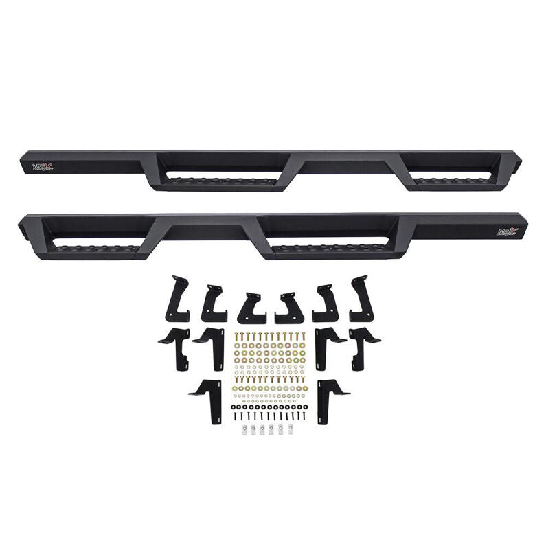 Westin 56-13295 HDX Drop Nerf Step Bars for 2007-2018 Jeep Wrangler Unlimited Textured Black