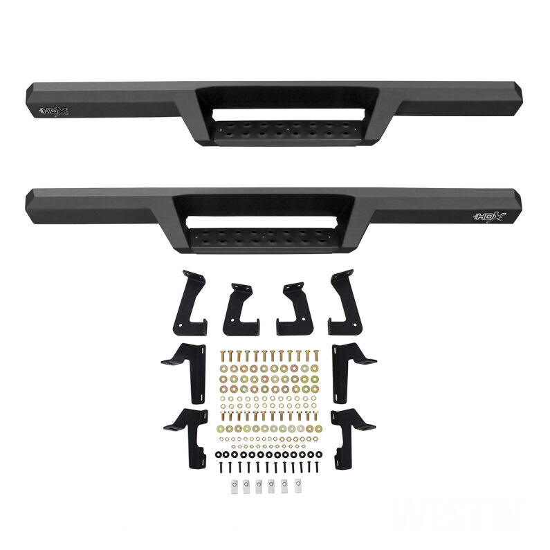 Westin 56-14055 HDX Drop Nerf Step Bars for 2018-2026 Jeep Wrangler JL 2-Door Textured Black