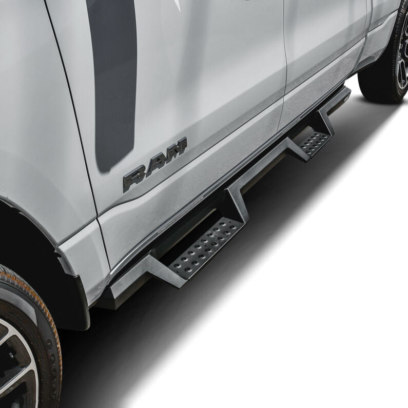 Westin 56-14085 HDX Drop Nerf Step Bars for 2019-2026 Ram 1500 Crew Cab Textured Black