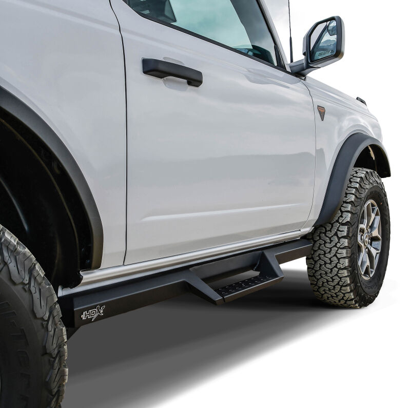 Westin 56-14185 HDX Drop Nerf Step Bars for 2021-2026 Ford Bronco Textured Black