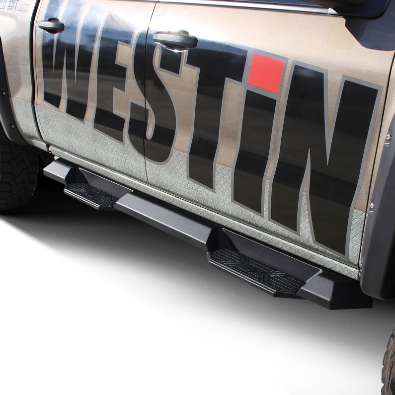 Westin 56-23725 HDX Xtreme Nerf Bars for 2007-2019 Chevrolet Silverado / GMC Sierra Crew Cab
