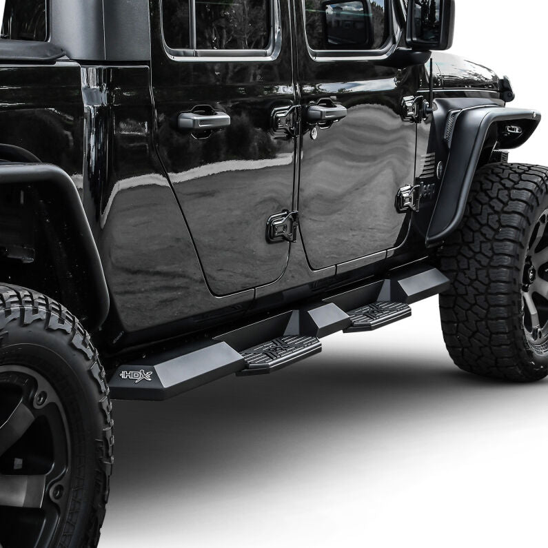 Westin 56-24165 HDX Xtreme Nerf Step Bars for 2020-2026 Jeep Gladiator Textured Black