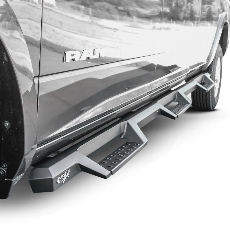 Westin 56-534345 HDX Nerf Bars for 2019-2026 Ram 2500/3500 Crew Cab Textured Black