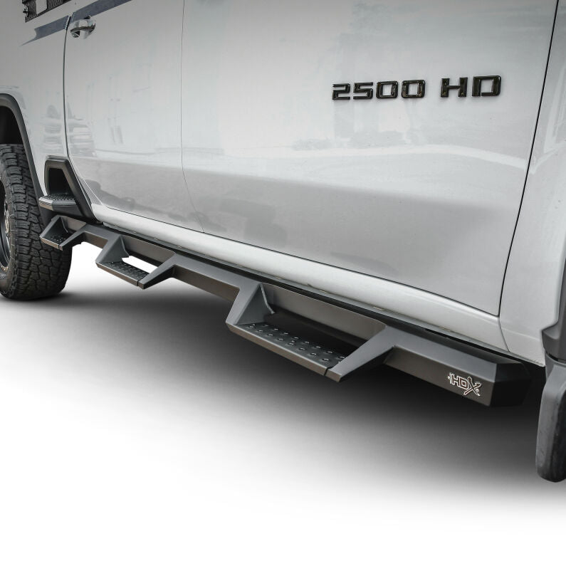 Westin 56-534765 HDX Wheel to Wheel Nerf Bars for 2020-2026 Chevrolet Silverado GMC Sierra Crew Cab