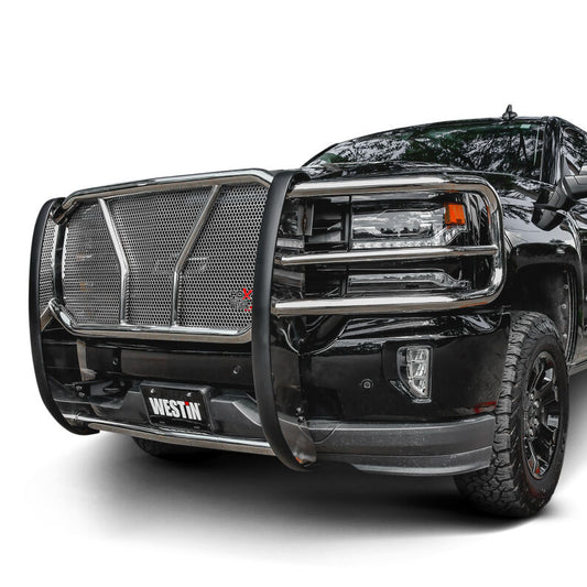 Westin 57-3870 HDX Grille Guard for 2016-2019 Chevrolet Silverado 1500 Stainless Steel