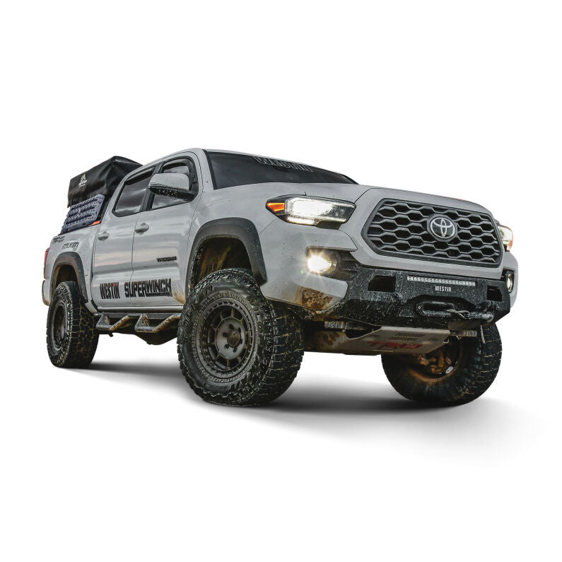 Westin 58-311045 Pro-Series Mid Width Front Bumper for 2016-2023 Toyota Tacoma Textured Black