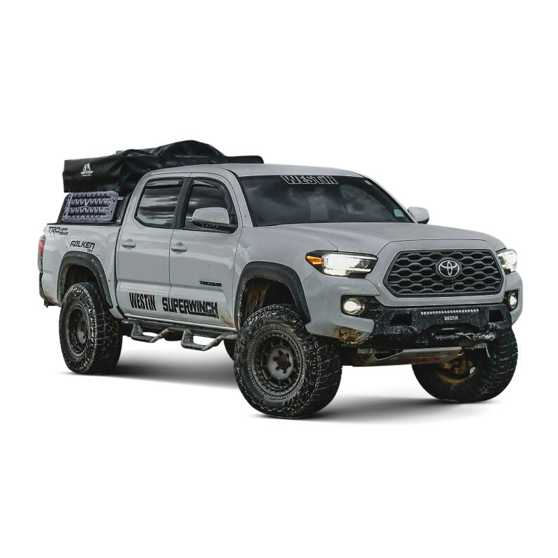 Westin 58-311045 Pro-Series Mid Width Front Bumper for 2016-2023 Toyota Tacoma Textured Black