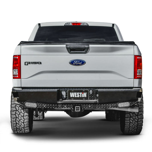 Westin 58-341105 HDX Bandit Rear Bumper for 2015-2020 Ford F-150 Black