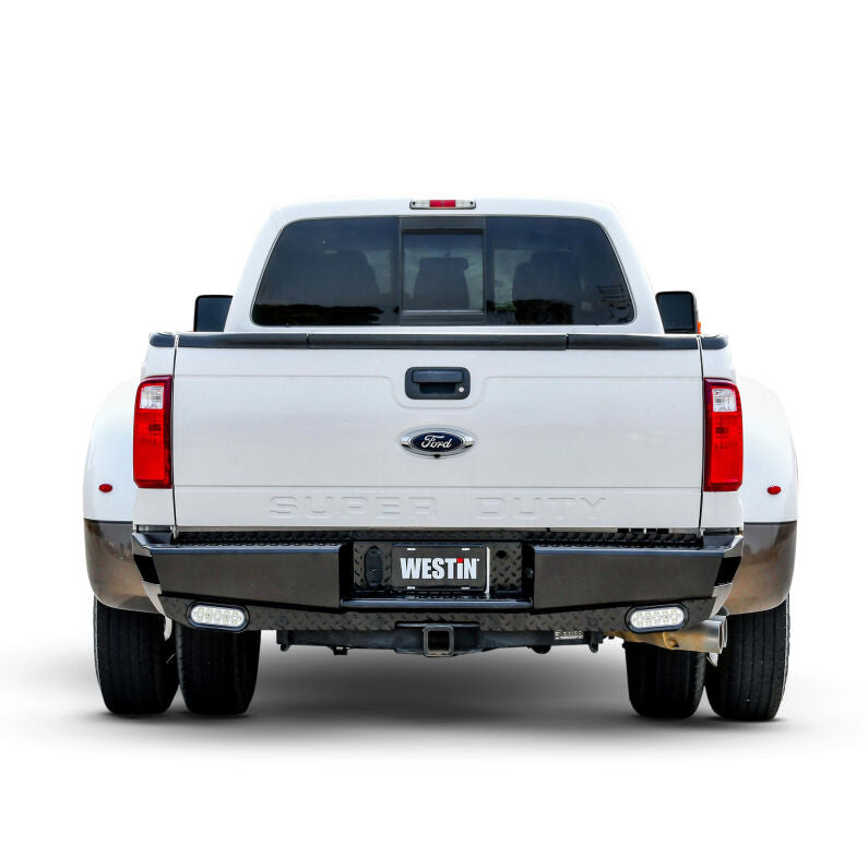 Westin 58-341115 HDX Bandit Rear Bumper for 2011-2016 Ford F-250 / F-350 Black