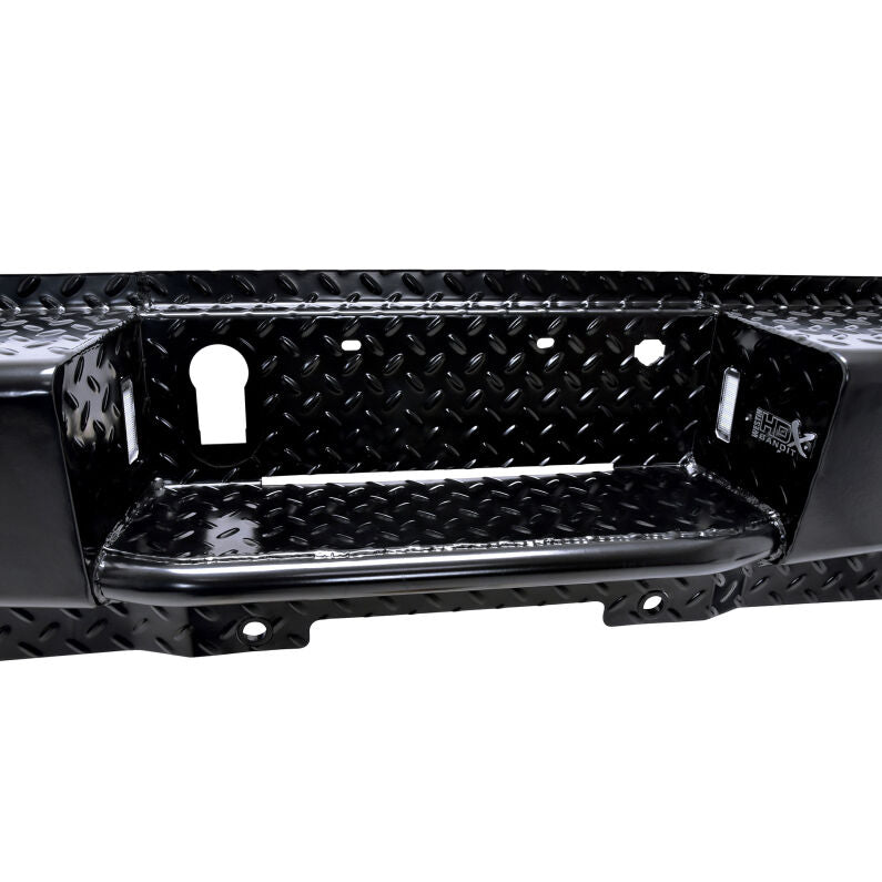 Westin 58-341115 HDX Bandit Rear Bumper for 2011-2016 Ford F-250 / F-350 Black