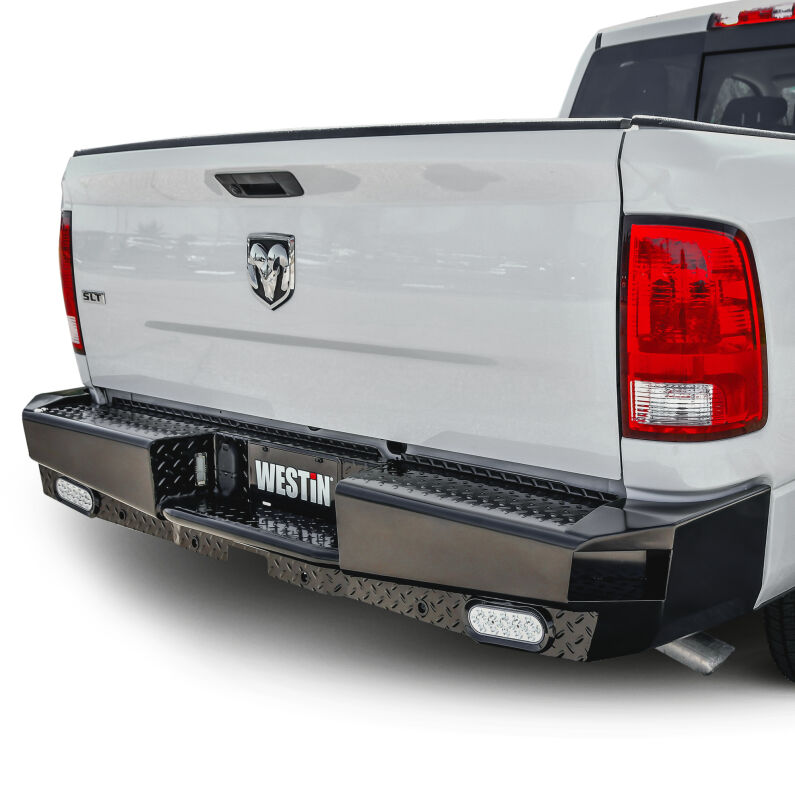 Westin 58-341175 HDX Bandit Rear Bumper for 2009-2026 Ram 1500 Black