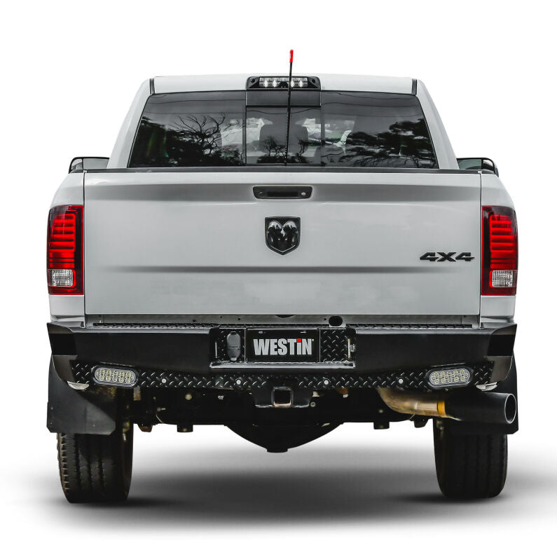 Westin 58-341175 HDX Bandit Rear Bumper for 2009-2026 Ram 1500 Black