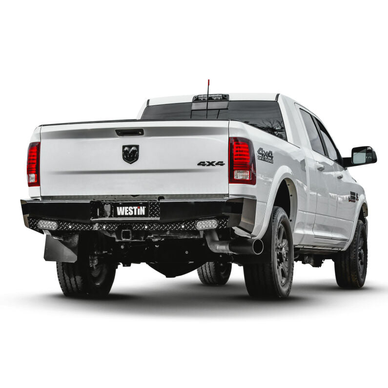 Westin 58-341175 HDX Bandit Rear Bumper for 2009-2026 Ram 1500 Black