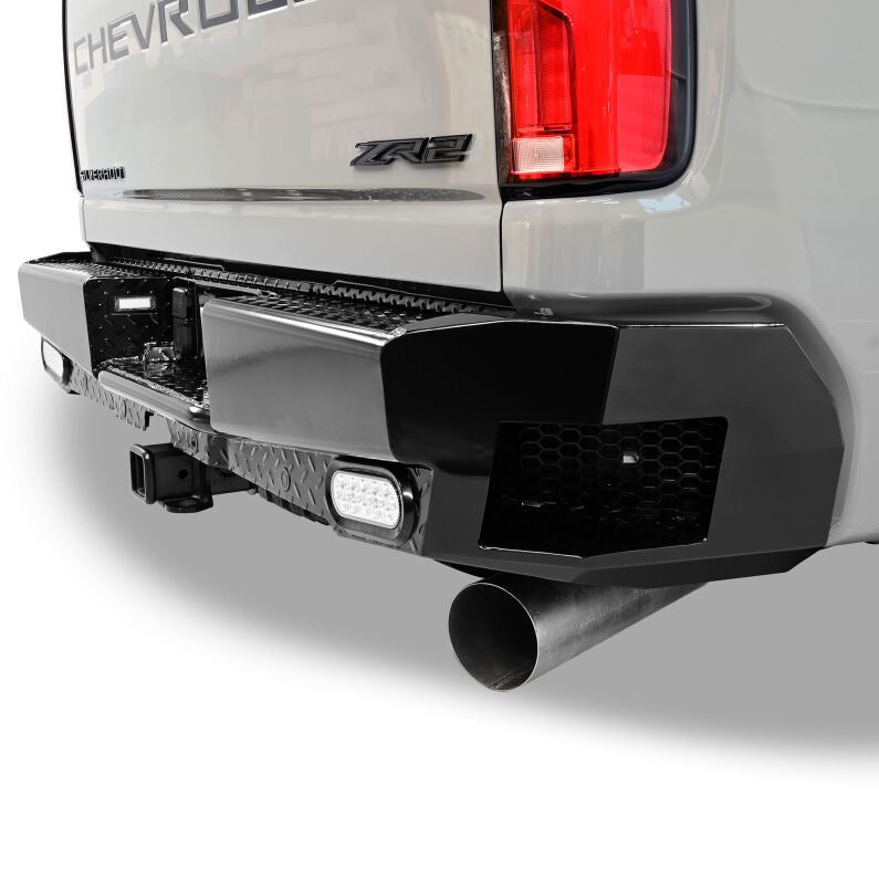 Westin 58-341185 HDX Bandit Rear Bumper for 2019-2026 Chevrolet Silverado GMC Sierra Black