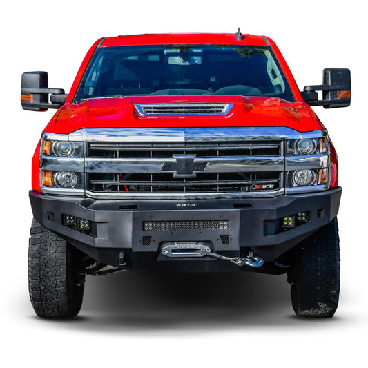 Westin 58-411005 Pro-Series Front Bumper for 2016-2019 Chevrolet Silverado 1500 Textured Black