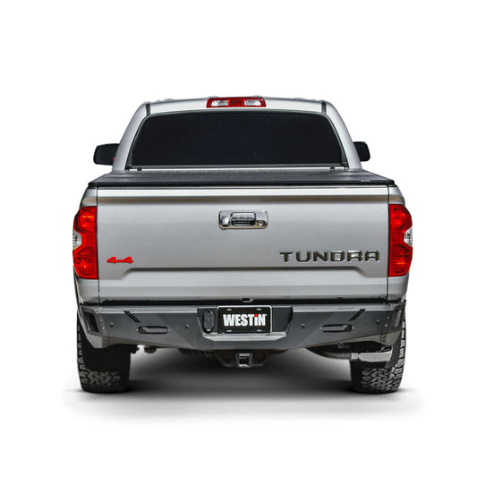 Westin 58-421035 Pro-Series Rear Bumper for 2014-2021 Toyota Tundra Textured Black