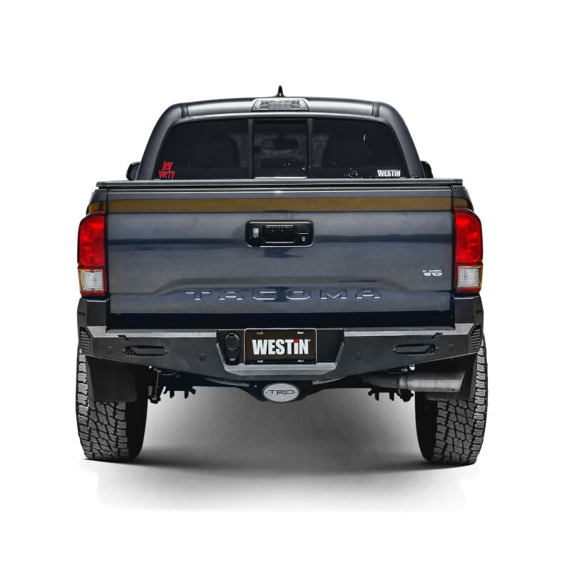 Westin 58-421045 Pro-Series Rear Bumper for 2016-2023 Toyota Tacoma Textured Black