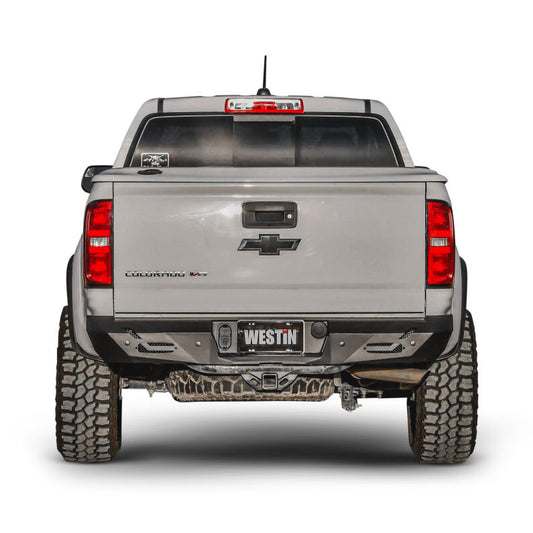 Westin 58-421055 Pro-Series Rear Bumper for 2015-2022 Chevrolet Colorado / GMC Canyon Textured Black