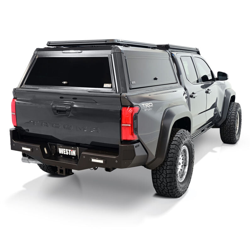 Westin 58-422785 Pro-Series Rear Bumper for 2024-2026 Toyota Tacoma Textured Black
