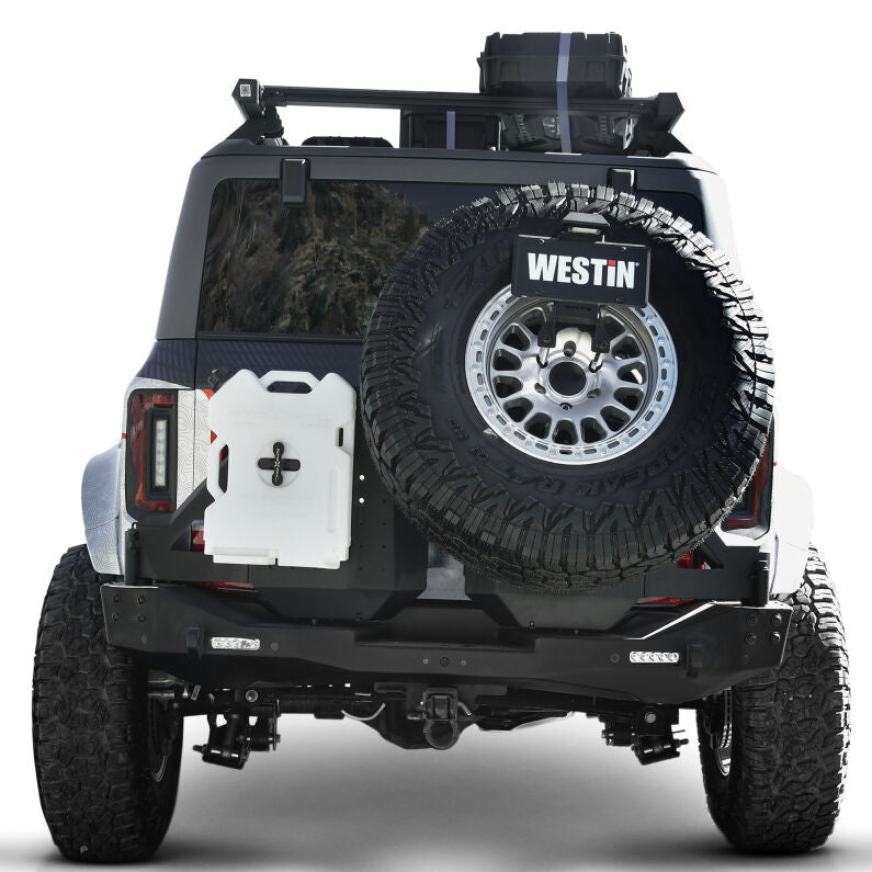 Westin 59-732255 XTS Rear Passenger Side Swingout for 2018-2026 Ford Bronco Jeep Wrangler Textured Black