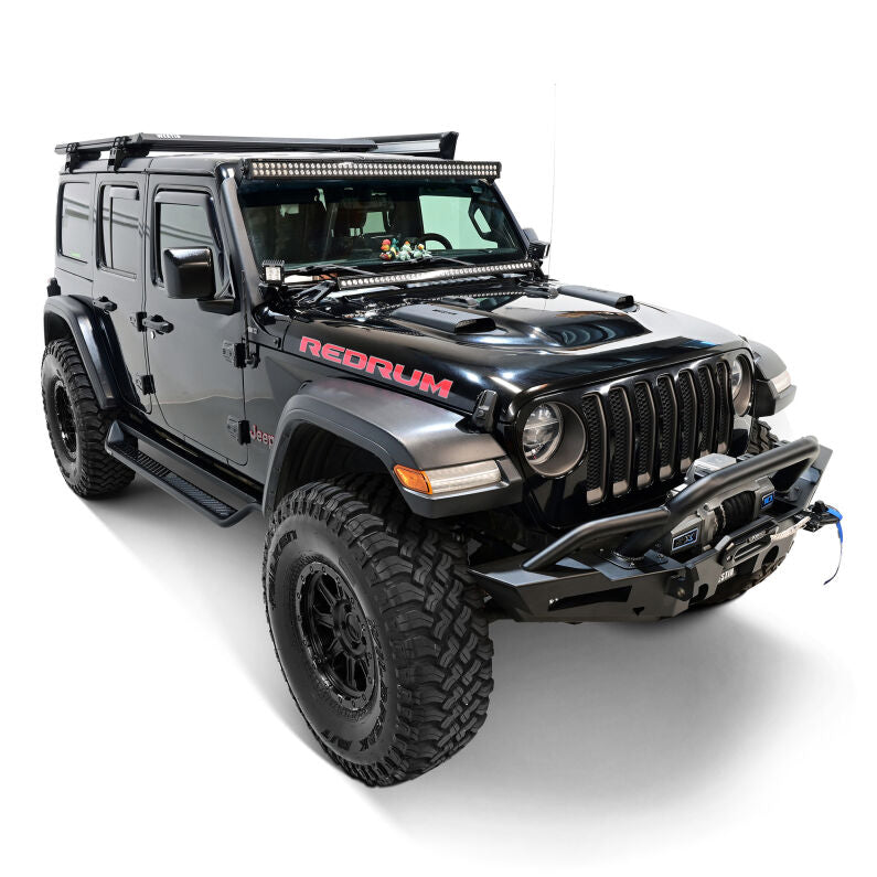 Westin 59-741195 XTS Round Bull Bar for 2018-2026 Jeep Gladiator/Wrangler JL Textured Black