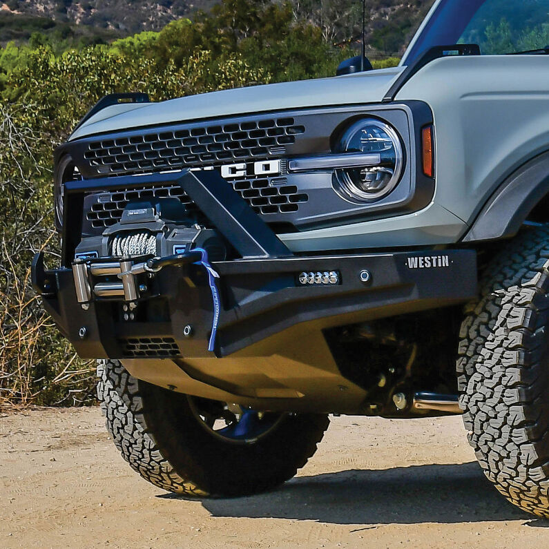 Westin 59-741255 XTS Angular Bull Bar for 2021-2026 Ford Bronco Textured Black
